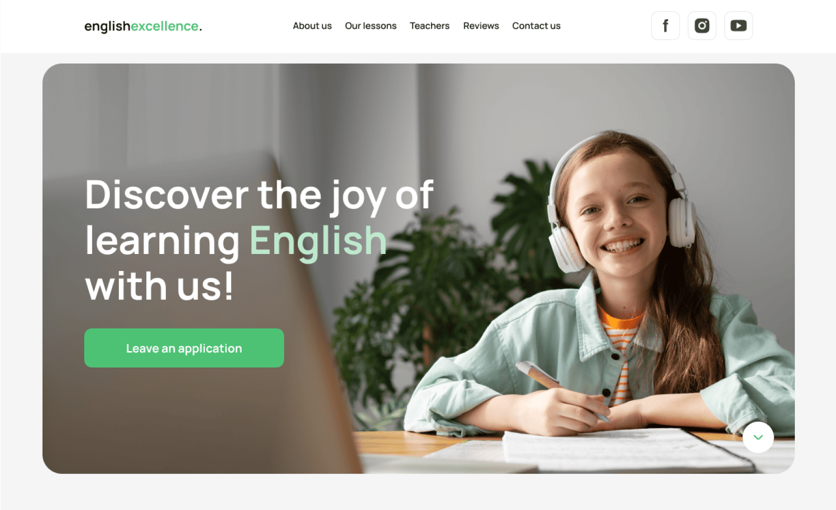 Discover the joy of learning English with us!